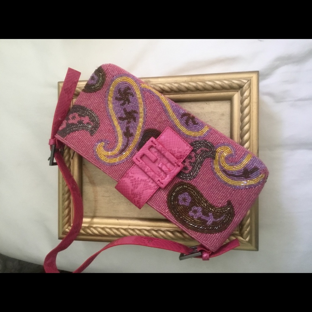 Hand beaded purse